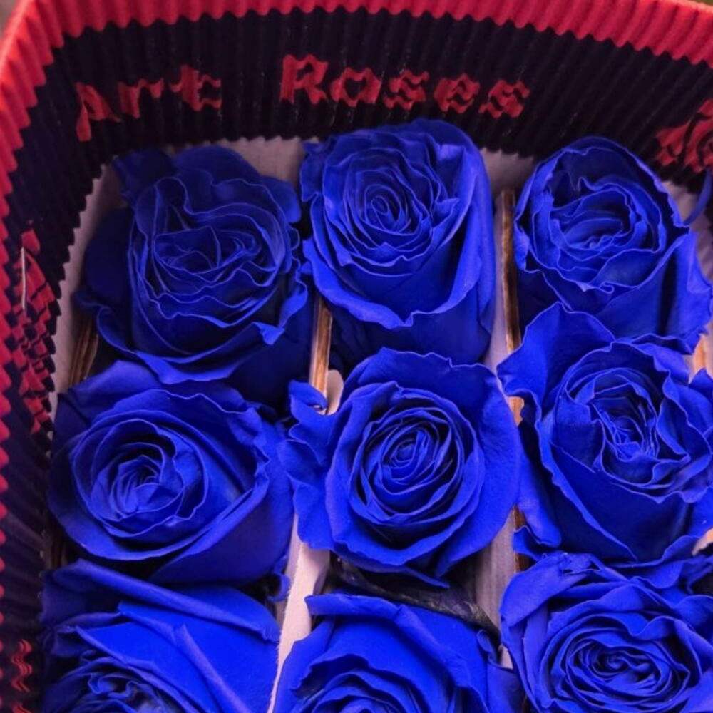 Букет из 45 синих роз Эквадор